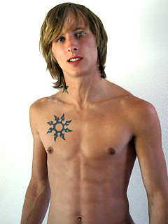 Long hair and a hot body make the cute twink worth checking out