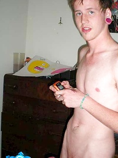 Sexy young dudes love showing off their six packs and their erect dongs